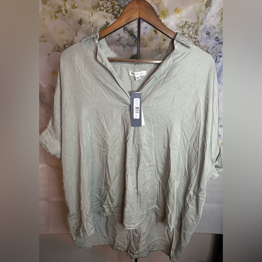 Down East women’s back in town top XL NWT​ - Picture 10 of 11